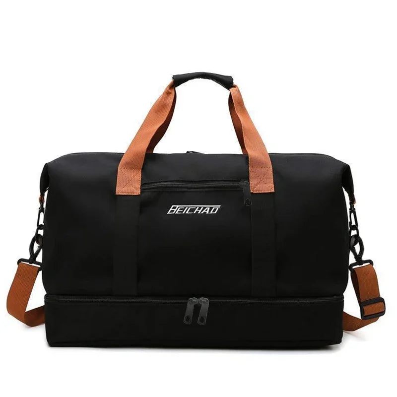 Travel Gym Bag Short-distance Luggage Portable Fitness Bags Shoulder Crossbody Chest Bag Handbags Duffle Carry On Weekender Bag