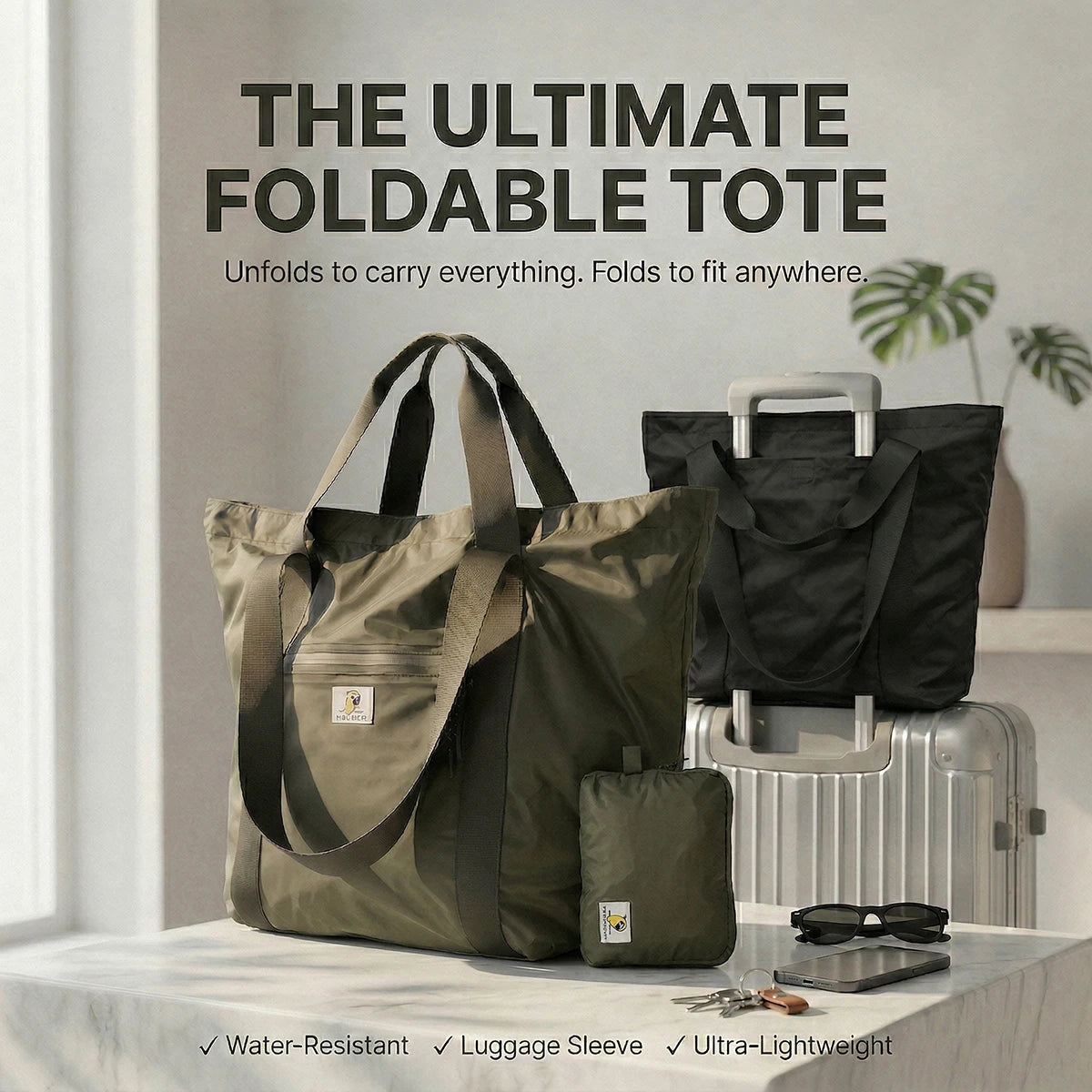 Foldable Carry-on Travel Bag Tote Handbag Multifunction Swimming Training Fitness Yoga Bag Large Capacity Luggage Backpack