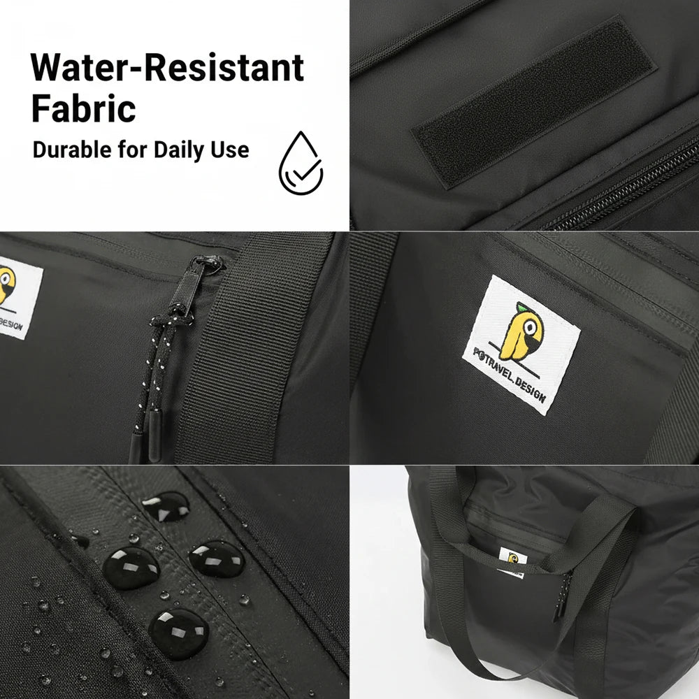 Foldable Carry-on Travel Bag Tote Handbag Multifunction Swimming Training Fitness Yoga Bag Large Capacity Luggage Backpack