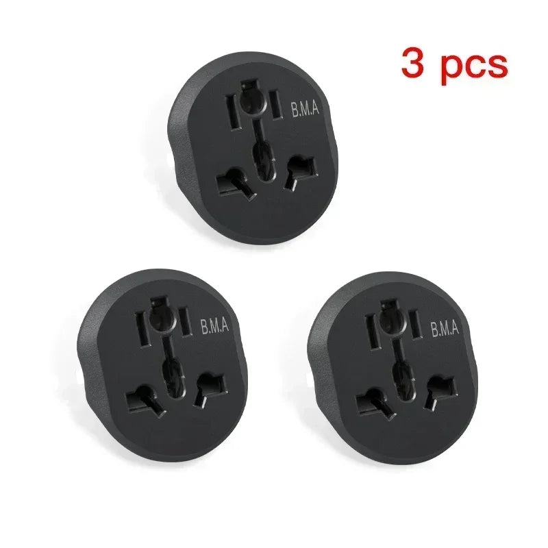 3/5/7/20 PCS Universal Travel Adapter All-in-one Travel Charger with Type C Wall Charger 16A 250V for US EU UK AUS Travel