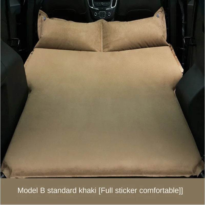 Self Inflating Camping Mattress Thick Inflatable Mattress for Car Pump Air Bed Beach Nature Hike Mat Foldable Outdoor Products