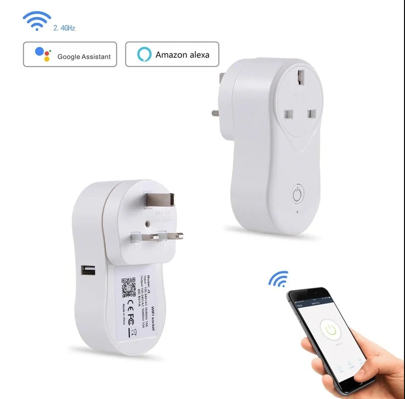WIFI Smart Socket EU Plug USB Outlet